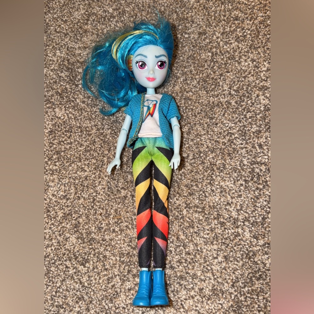 My Little Pony Equestria Girl 11" Doll Rainbow Dash 2017 Hasbro No Accessories